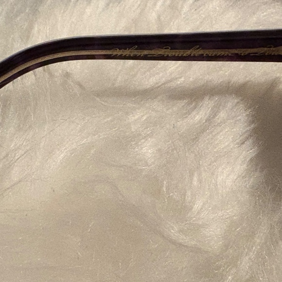 Anna-Karin Karlsson black and purple leopard preowned sunglasses - Picture 5 of 16